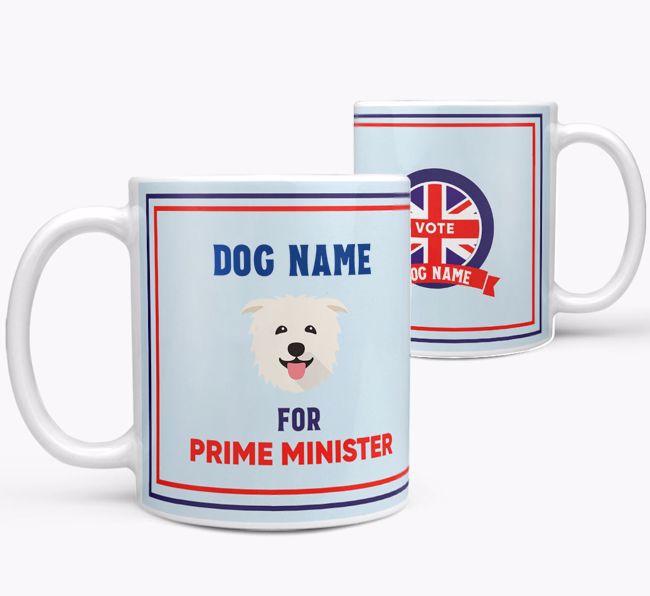 Personalised 'Prime Minister' Mug for your {breedFullName}